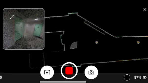 BLK2GO et BLK Live pour la capture de données 3D Interface de l'application BLK Live pour le contrôle du scanner BLK2GO