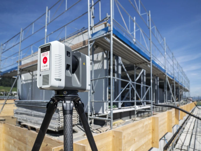 Scanner votre environnement avec le Leica RTC360 LT