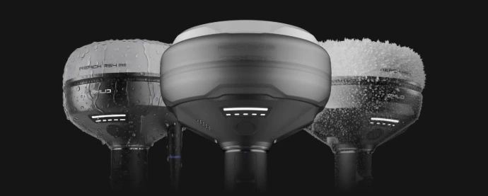 l'antenne GNSS Reach Pro 4 s'adapte à tous les environnements grâce à une conception unique