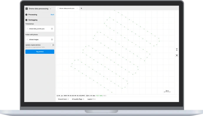 Le logiciel de post-traitement avec Emlid Studio